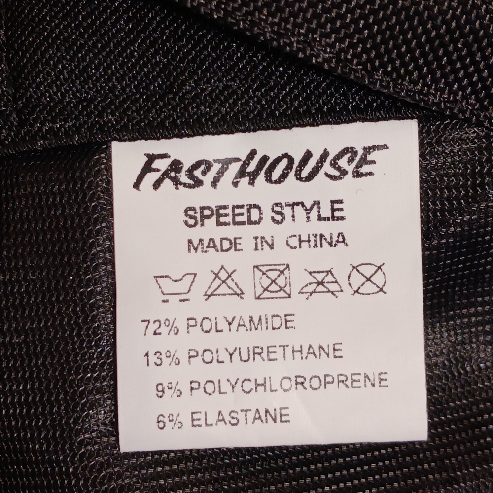 FASTHOUSE Motorall Black Speed Style Dirt Bike/Motorcycle Bib Racing Suit Sz 32 - Picture 14 of 16